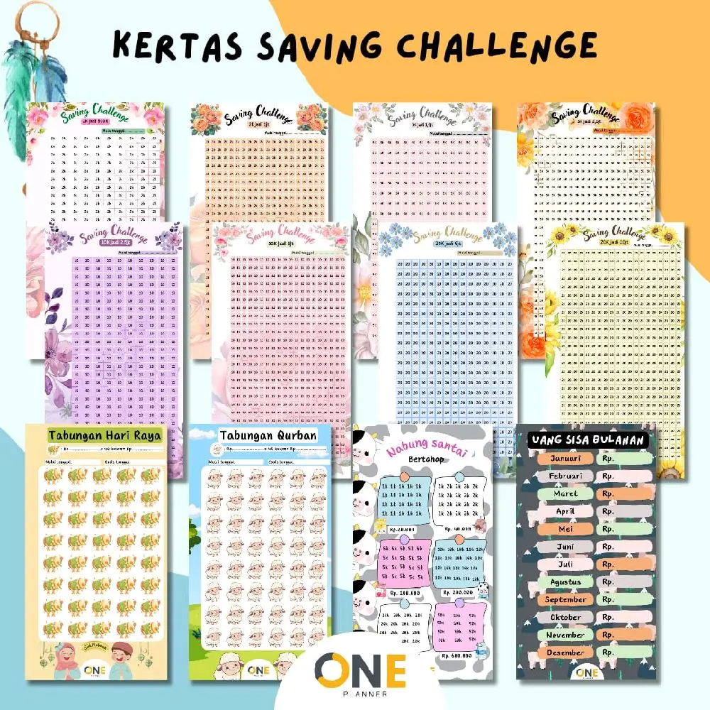KERTAS PREMIUM MENABUNG SAVING CHALLENGE
