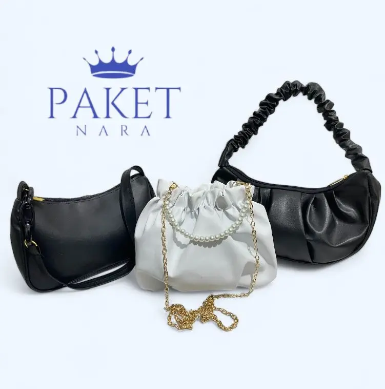 Tas paket 3 pcs Tas wanita Style korean Tas ootd wanita 4