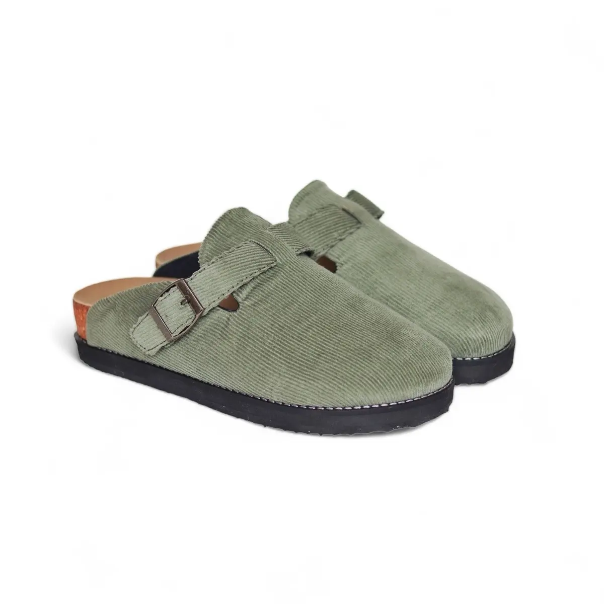 MONAS WINPES - Sendal Corduroy Pria Sandal Bustong Slop New Trendy