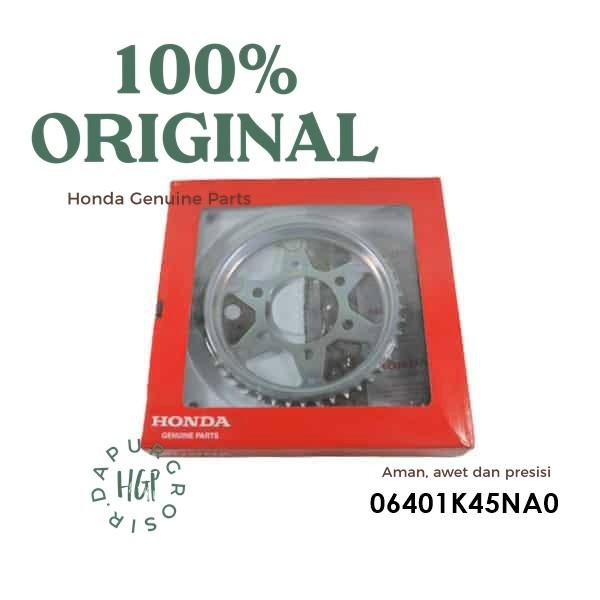 Gambar Rantai Roda Kit New CBR150R LED (Drive Chain Kit) Girset - 06401K45NA0 dari dapurgrosirHGP Kab. Bandung Tokopedia