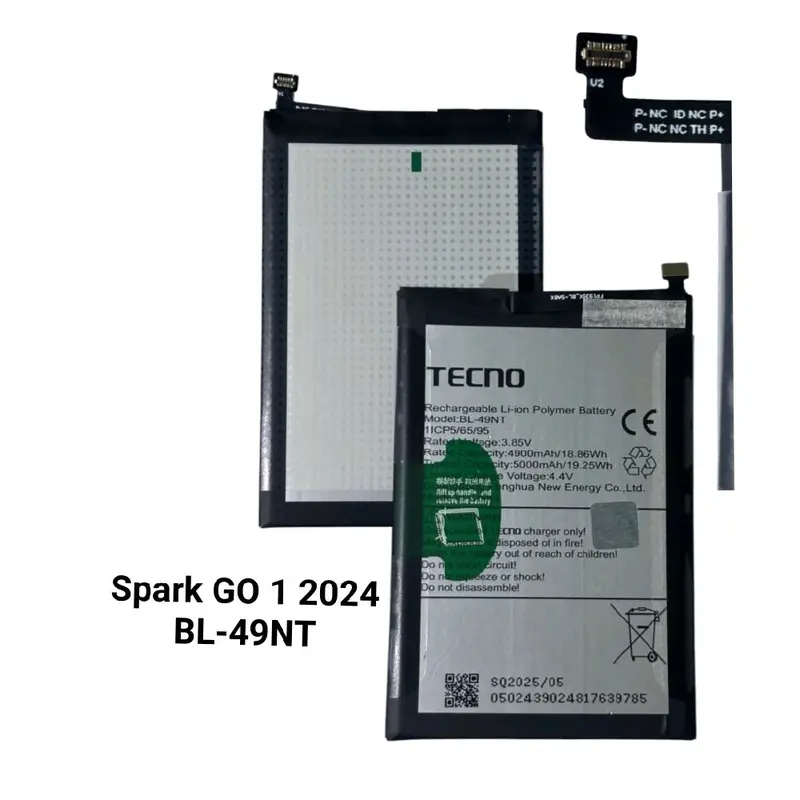 Baterai batre battery Tecno spark 30c BL-5ABT original