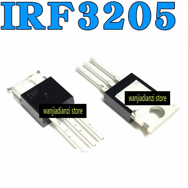 Bộ chuyển đổi hiệu ứng lồng vào nhau IRF3205, 5 chiếc, chính hãng, 100A55V 200W, được tạo ra cho ống MOS kênh N, 55 v 110, IRF3205pbf đến -220