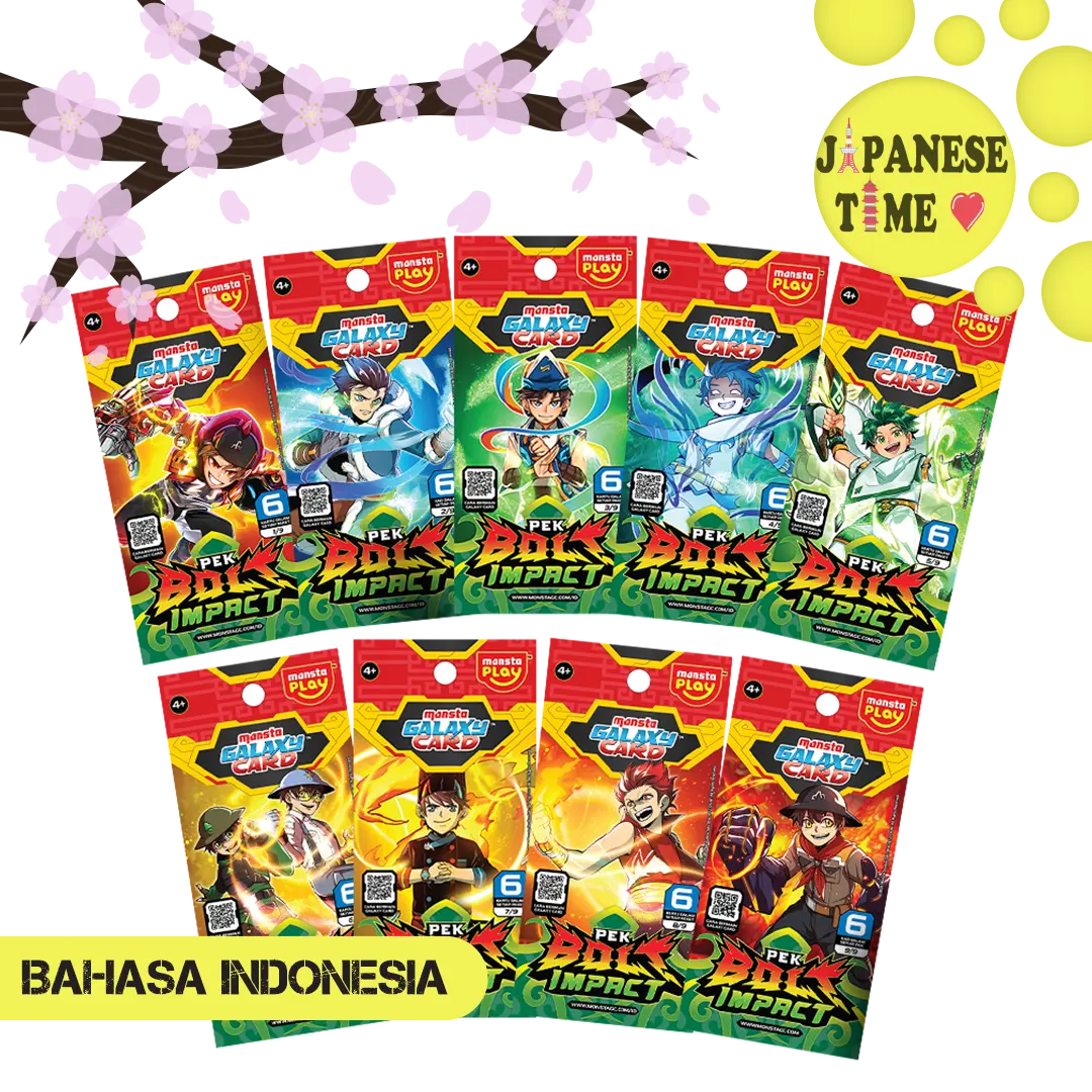 Monsta Galaxy Card Game / TCG Boboiboy Original - Pek Bolt Impact (Bahasa Indonesia)
