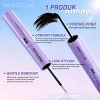 Gambar Set 2In1 Lem Bulu Mata Dan Cairan Pembersih Lash Bond Remover Tahan 24Jam Formula Ringan Tidak Merusak Bulu Mata Asli Mudah Dibersihkan Air Hangat Tanpa Bekas Tanpa Ditarik - Lashbond & Remover dari invitelas.id Kota Administrasi Jakarta Timur 3 Tokopedia