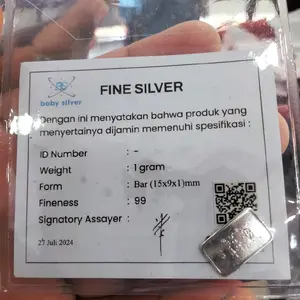 LOGAM PERAK SILVER 1 GRAM BABY SILVER