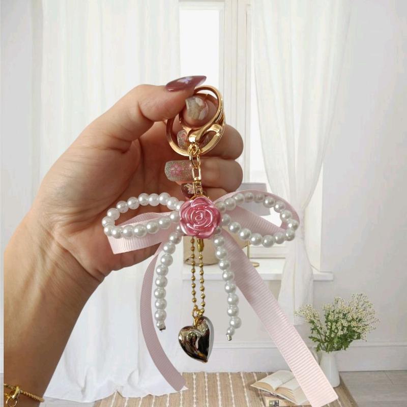 Gantungan Kunci Amy Mutiara Pita / Gantungan Tas Amy Mutiara Pita 2