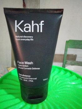 Product Review of [Promo] Kahf Triple Action Oil and Comedo Defense Face Wash 100 ml - Sabun Wajah Pria Skincare Pria HS4U Muka Facial from V**a 0