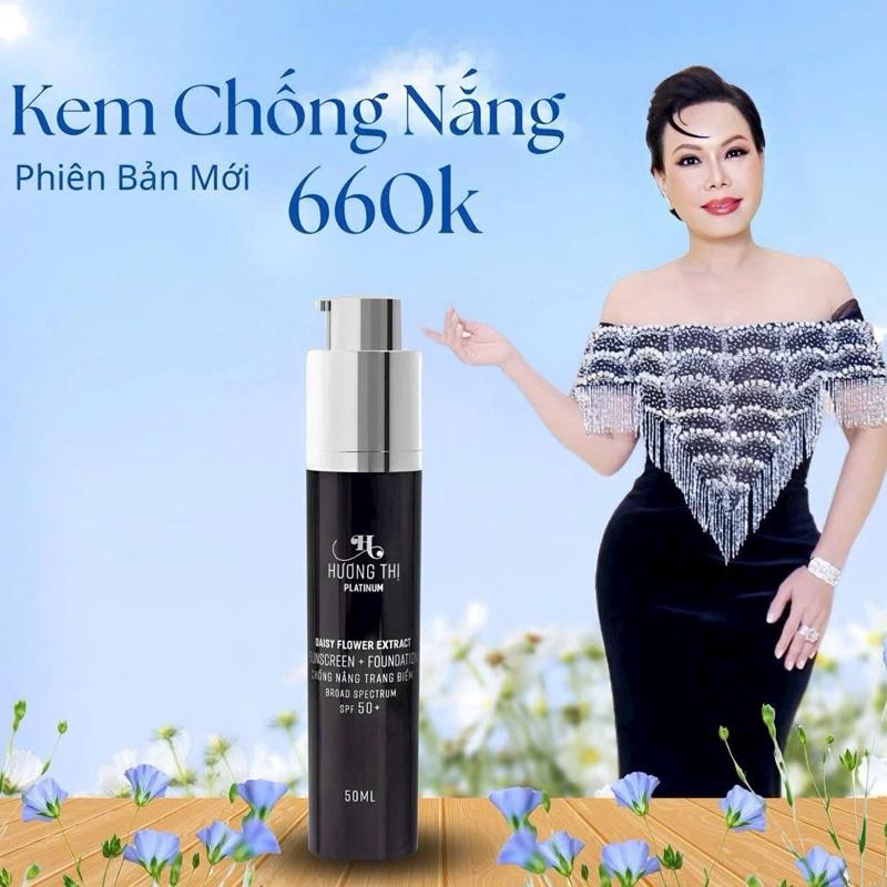 Kem chống nắng và lót trang điểm Hương Thị  50ml