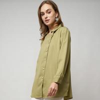 Gambar Monellina 601205 Kemeja Wanita Lengan Panjang dari Monellina Fashion Kota Administrasi Jakarta Barat 5 Tokopedia