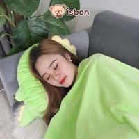 Gambar ISTANA BONEKA Balmut BOY DINO Karakter Dinosaurus Hijau Hewan Lucu Bantal Selimut Mudah Dibawa Cocok Untuk Traveling Nyaman Digunakan Halus dan Hangat Hadiah Ulang Tahun Spesial - Dino Green, BALMUT BOY dari ISTANA BONEKA OFFICIAL SHOP Kab. Malang 5 Tokopedia