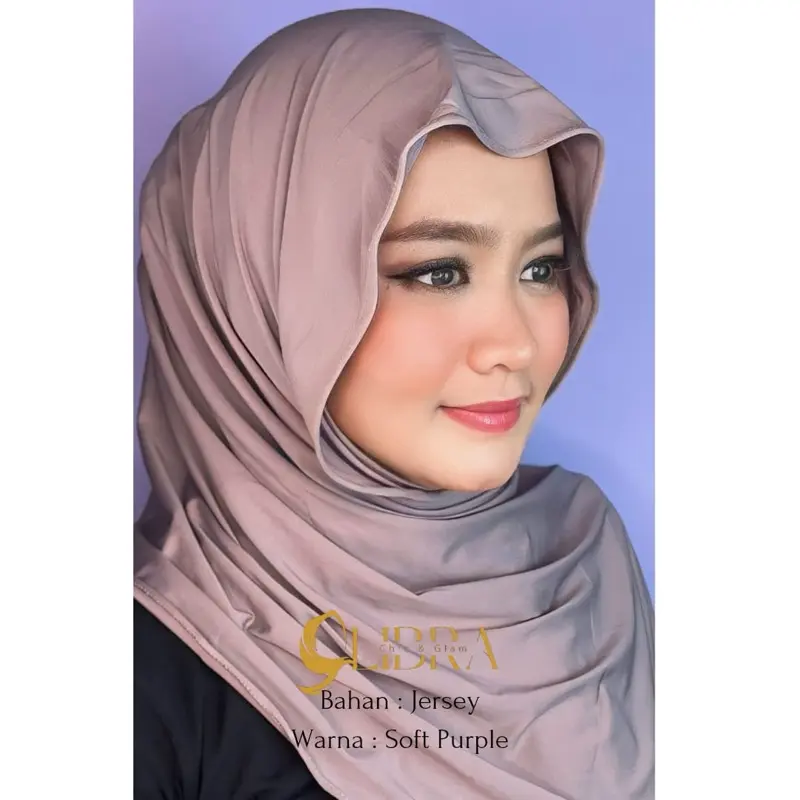 Jilbab Pashmina Instan Jersey Model Terbaru - Muslim