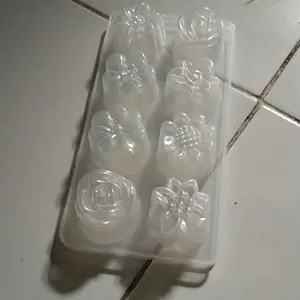 [COD] CETAKAN BUNGA 8 MOTIF - Cetakan Agar Puding / Loyang Es Jelly Kitchenware