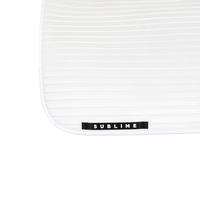 Gambar Acavallo AC883 Stripe suede dressage saddle pad White. In thermoformed Louvre and bamboo fibers dari BTS Tack Shop Kab. Tangerang 4 Tokopedia