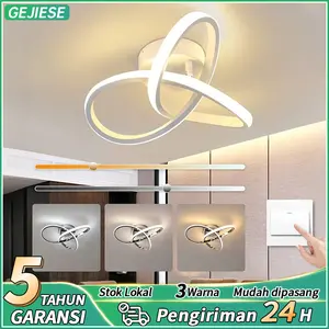 Lampu Plafon Minimalis Modern Lorong Lampu Hias Ring Mewah 24W 3 Warna Ruang Tamu Lampu Lorong Plafon LED