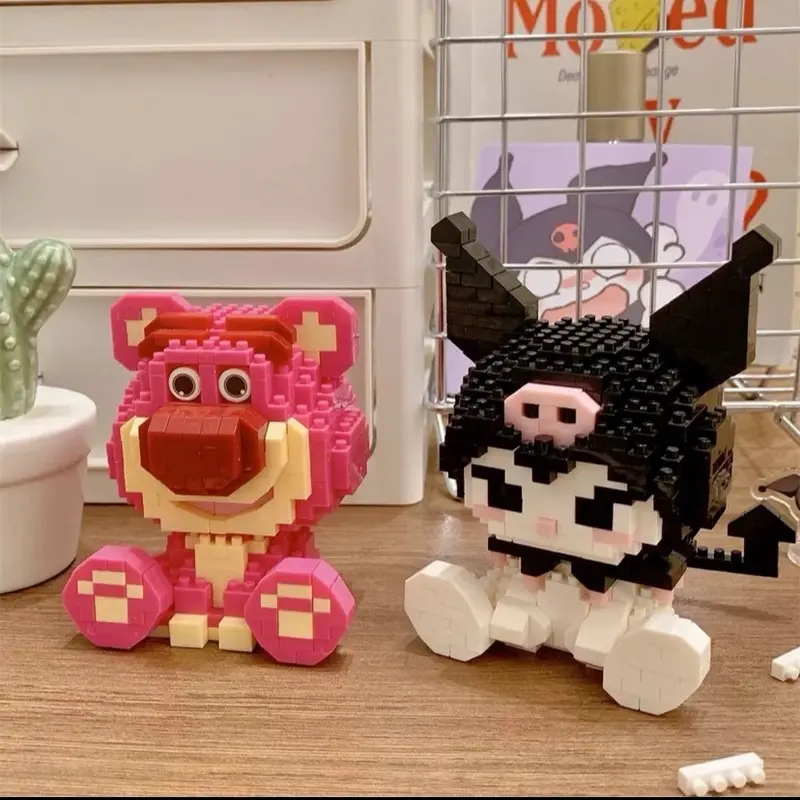 Mainan nanoblocks puzzle big DIY rakit susun balok lucu Toys 2