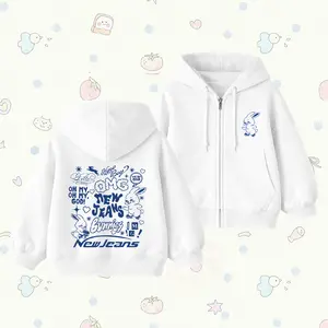 YUDAZ Jacket Hoodie Zipper Anak B.N.J Umur 4-15 Tahun Unisex Laki-Laki & Perempuan