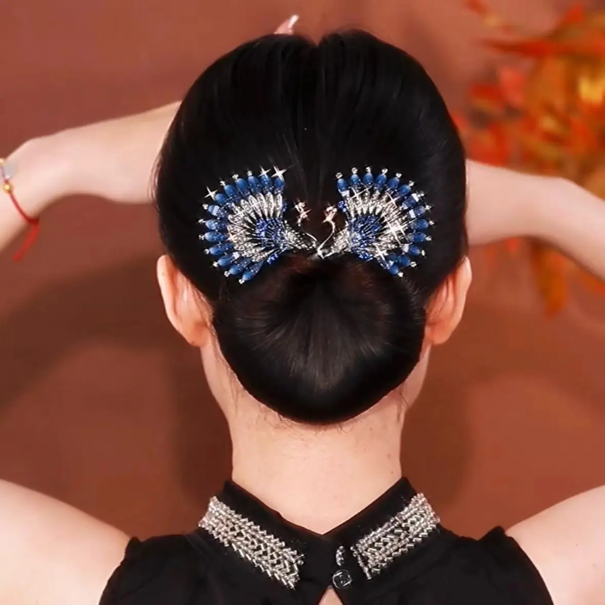 Jepitan Gulung Mode Korea Sanggul Instan Wanita Elegan Premium Permata Kristal Zirkon High Quality Clips