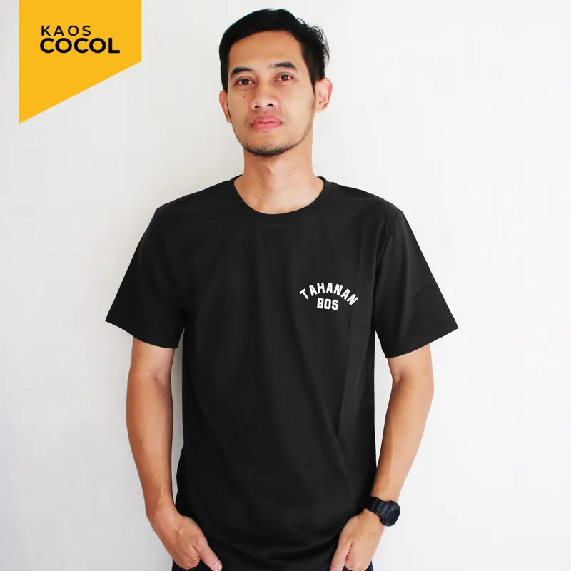 Cocol Store - Kaos Kasus Pantang Pulang - Desain Tahanan Bos - Bahan Baju Cotton Combed 20s Tebal Lembut dan Nyaman Standar Distro Lokal - Sablon Keren DTF 2