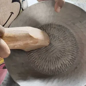 Cobek Alumunium Ukuran 17cm Tebal Asli Garut  Aluminium Dapur