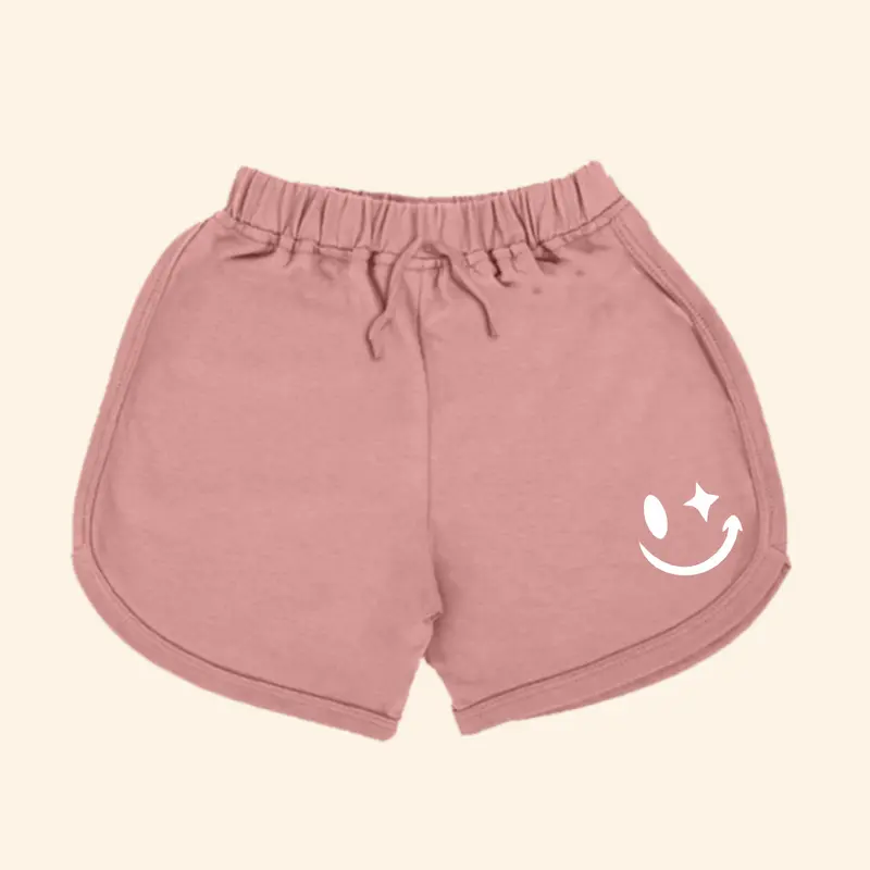 Celana pendek harian Anak-Anak perempuan bahan katun umur 1 2 3 4 5 6 7 8 9 10 tahun 4