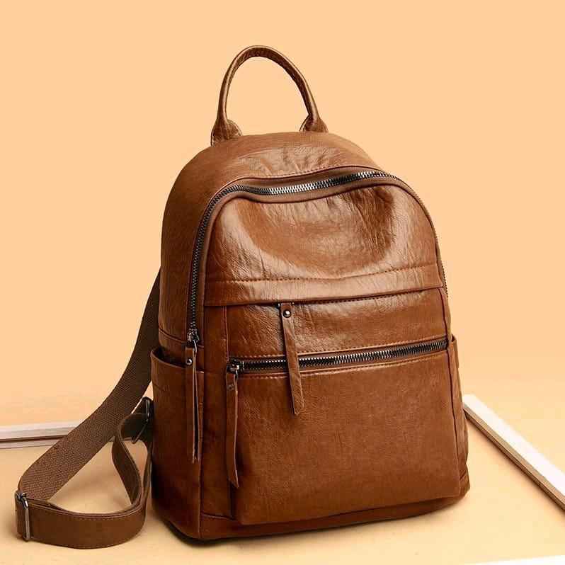 Tas Ransel Bandoeng ID Kekinian Kulit Premium Fashion 2025 - Wanita sekolah Dewasa Backpack 8