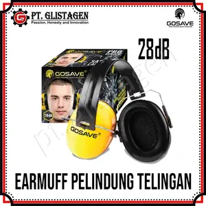 Gosave Pro 28db Ear Muff Protector Pelindung Telinga Peredam Suara Noise Reduction Baby Earmuff Ear Protection Baby