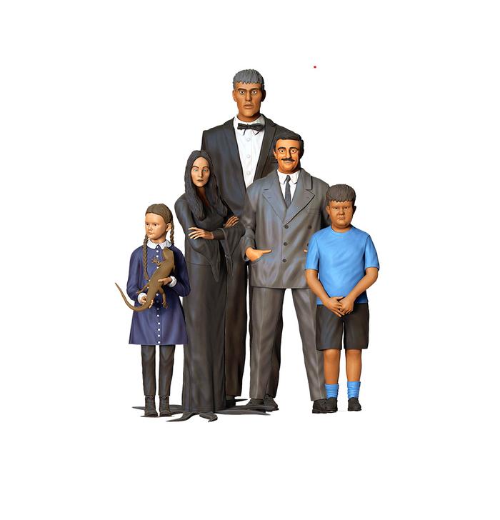 Gambar Halloween Monster Family HO 1:87 1:64 Miniature Figure NO PREISER dari Hobbylandindo Kota Tangerang Selatan Tokopedia