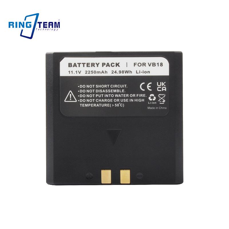 Pin VB-18 VB18 VB-19 VB19 2250mAh tương thích với GODOX V850 II V860 V860II Flash Speedlite-Pin máy ảnh