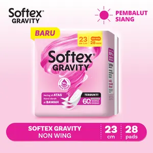Softex Gravity Non Wing 23cm 28pcs