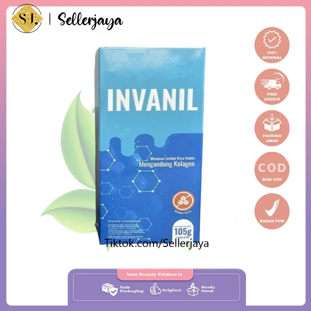Invanil Asli 100% Original - Minuman Collagen Atasi Nyeri Sendi & Tulang