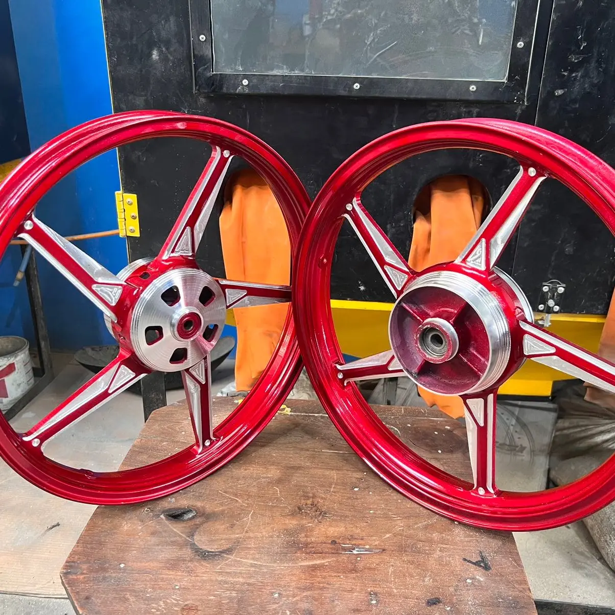 VELG MOTOR VIXION BUBUT ENKEI PNP AL MOTOR