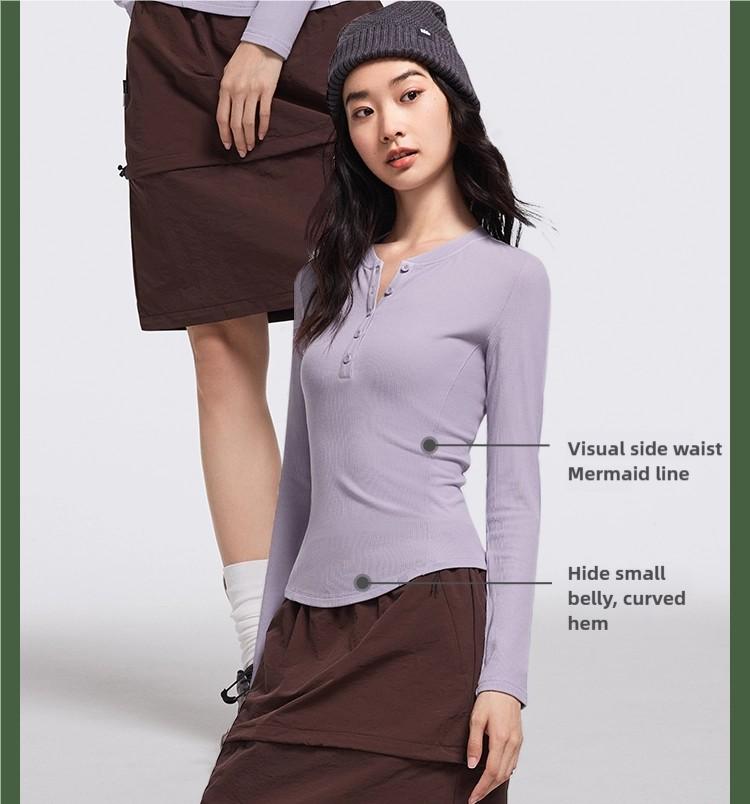 Product Introduction of Beneunder SF93524, Women's Base Layer Top, Half-Open Neckline, Basic Warmth, for Ladies, Casual Wear 10