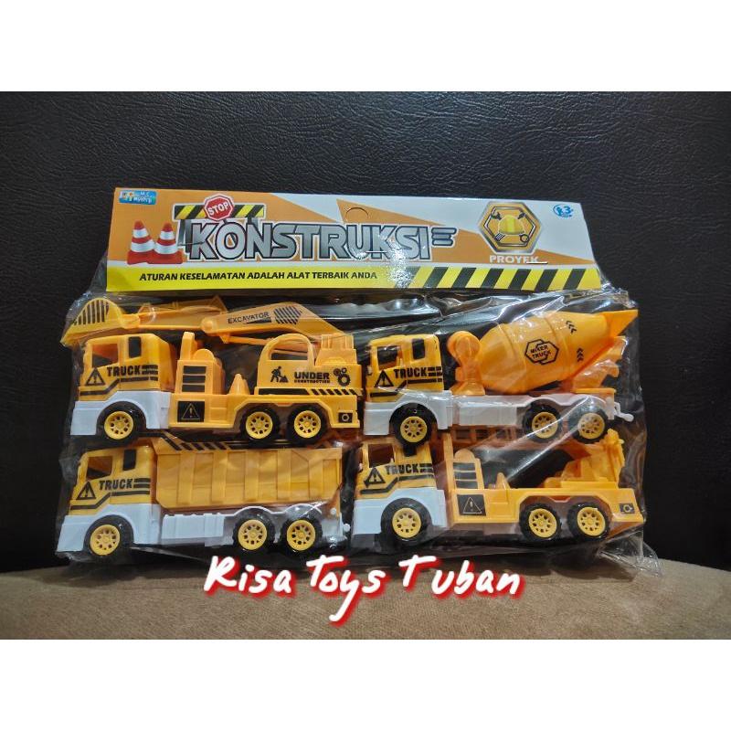 MAINAN KONTRUKSI BEGO, MOLEN, TRUK, CRANE BAHAN BERKUALITAS Anak Plastik 3