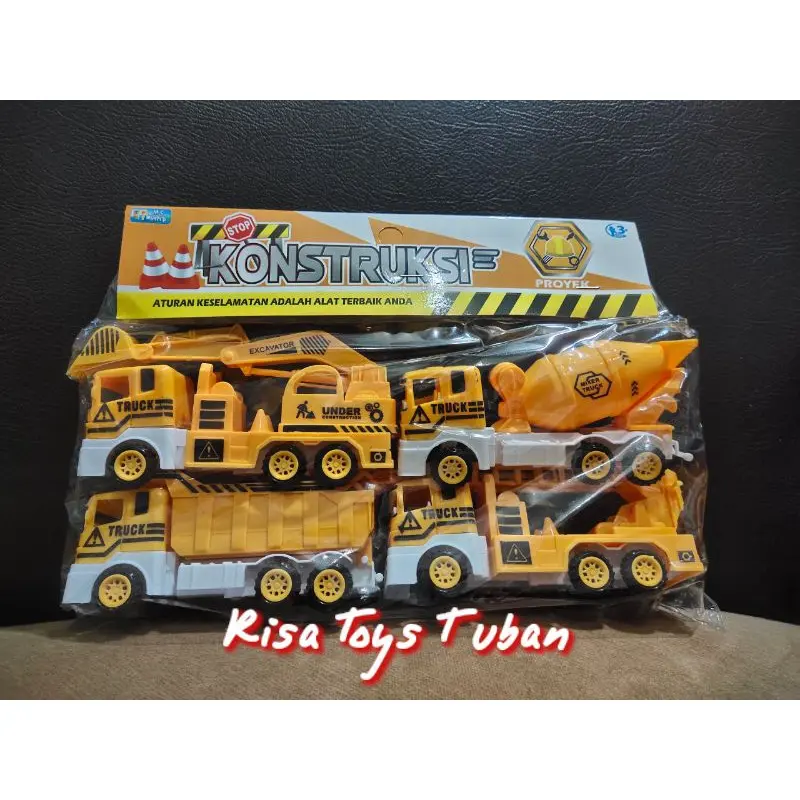 MAINAN KONTRUKSI BEGO, MOLEN, TRUK, CRANE BAHAN BERKUALITAS Anak Plastik 3