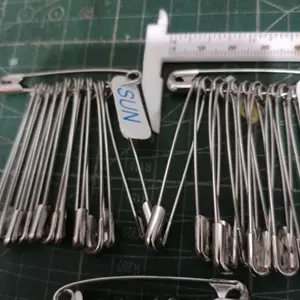 1 bendel Peniti jumbo Putih