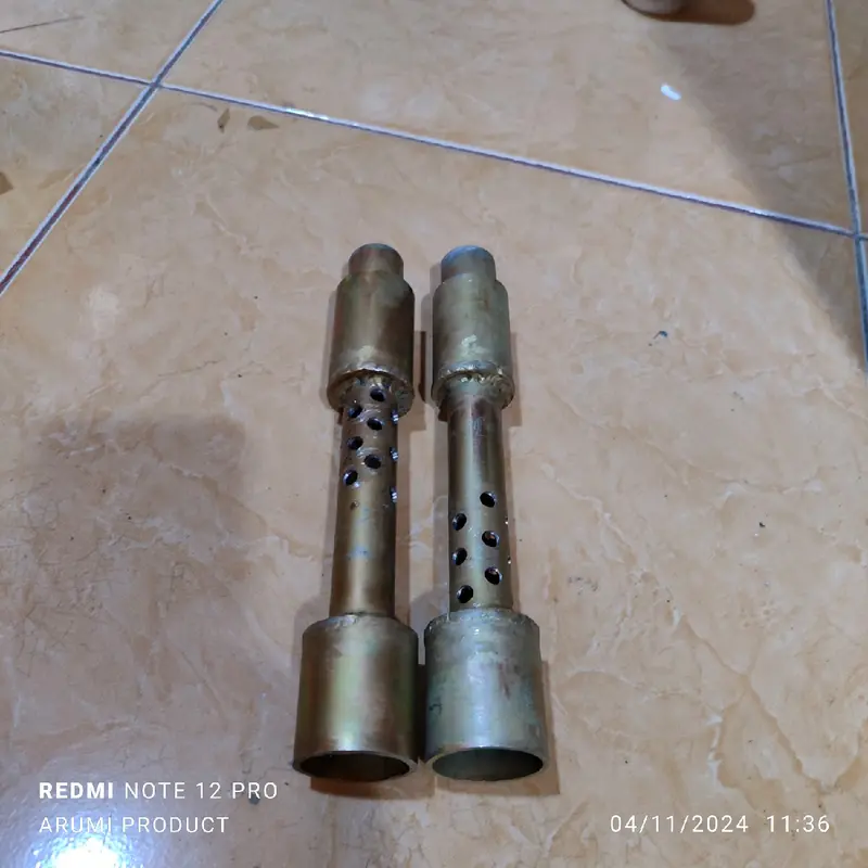 saringan kenalpot rx king suara pedes bahan besi tebal Motorcycle 2