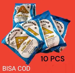 10 pcs Garam masak Beryodium berat 100gram per pcs Bahan Salt Masakan Makanan