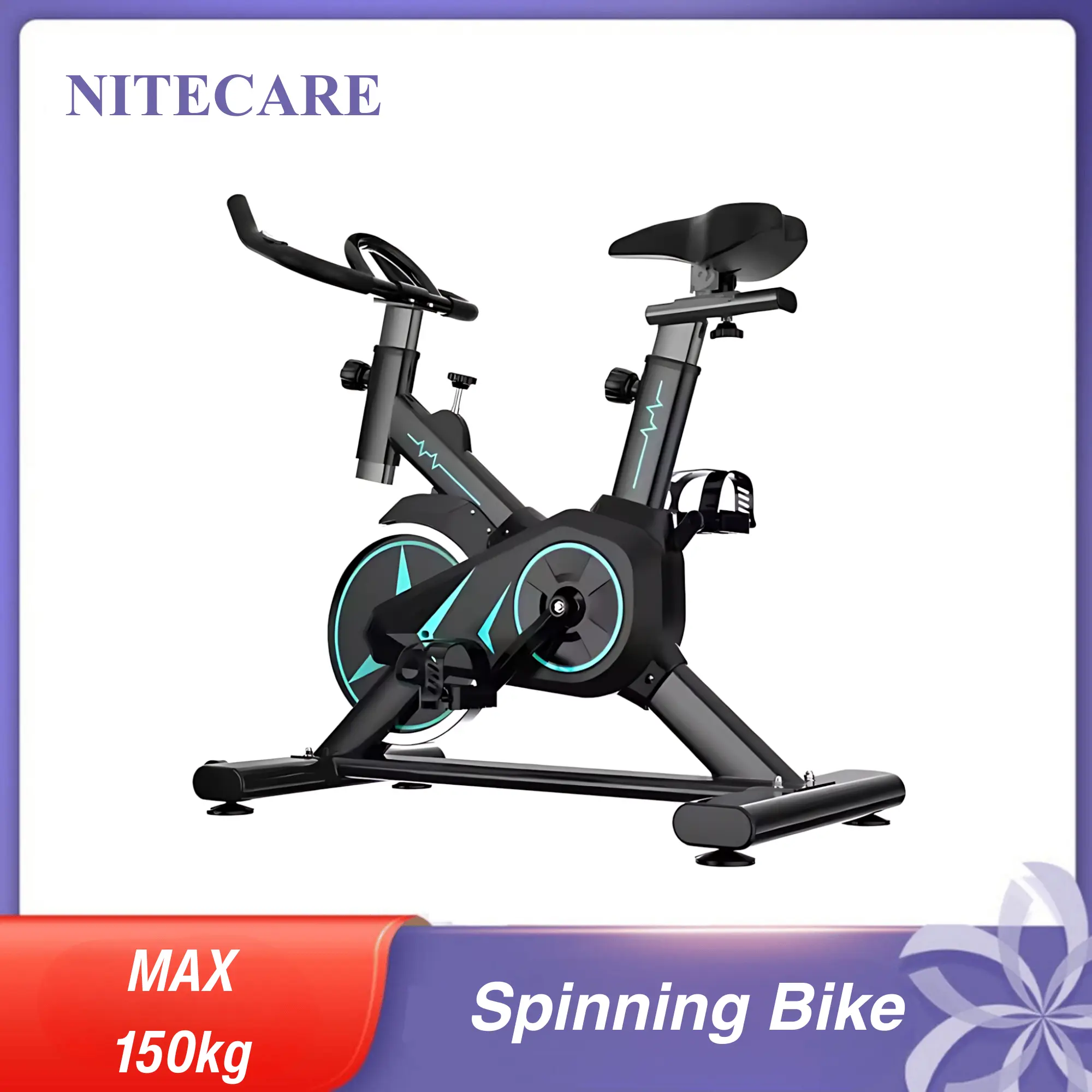 Spin Bike Sepeda Statis Gym Spinning Bike Static
