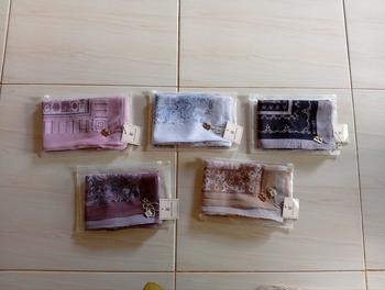Product Review of Hijab Buckle Scarves Pouch ( ISI 5 ) Segiempat Motif Printing Voal Muslim Kerudung from F**i S**i 0