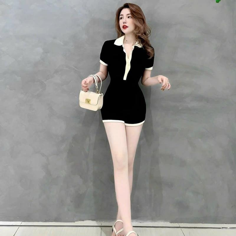 JUM CỔ TRỤ PHỐI VIỀN CHẤT THUN TĂM ĐẸP PC 0