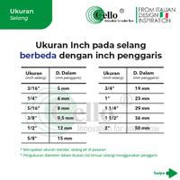 Gambar [Cello SQR 16mm x 14mm] Sambungan Konektor Selang Taman / Socket Connector Quick Release Hose - Kuningan/Brass dari Cello Sanitary Indonesia Kota Administrasi Jakarta Barat 2 Tokopedia