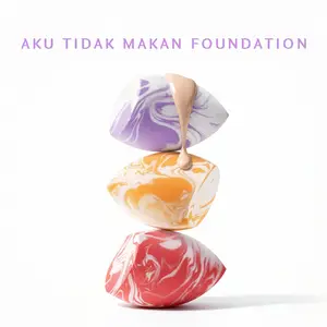 KOL [New Upgrade] Color Petal Beauty Sponge Multi-Function Makeup Blender Spons Makeup Cepat Kering Tidak Makan Foundation Halus Merata Anti Cakey Elastis Tidak Mudah Rusak