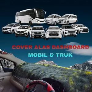Cover dasboard Bulu panjang untuk semua jenis mobil dan truk atau bus GRATIS 3 BONUS BARANG