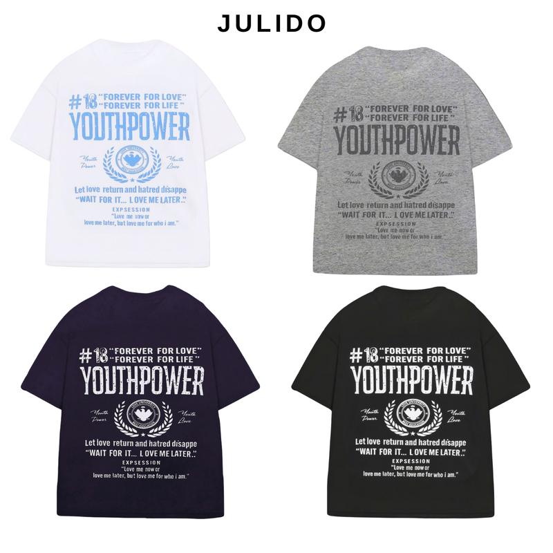  Áo cotton nam nữ JULIDO định lượng 250gms 