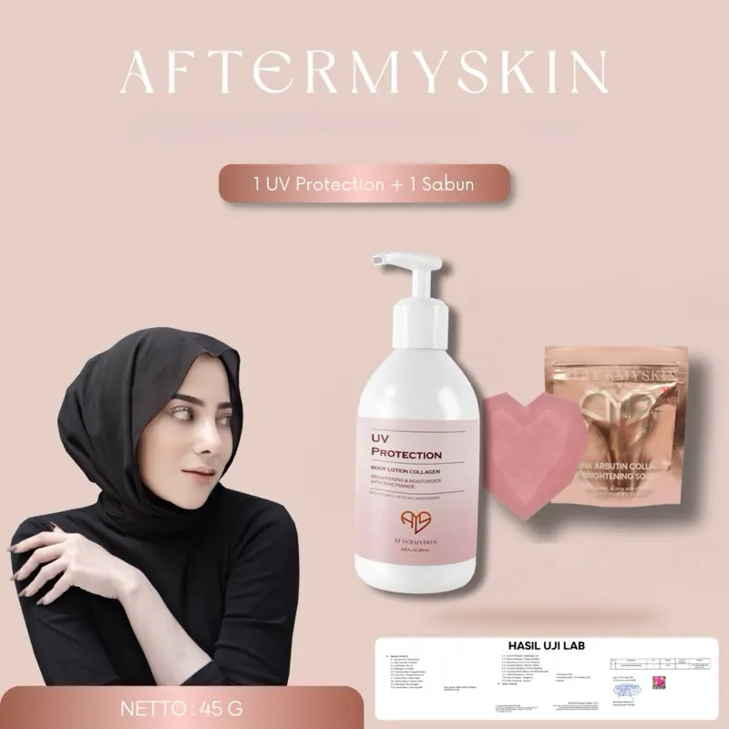 1 PCS UV PROTECTION + 1 PCS SABUN AFTERMYSKIN 0