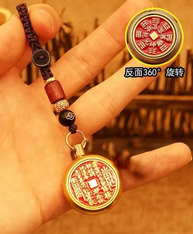 Hand-woven twine decorative pendant 3