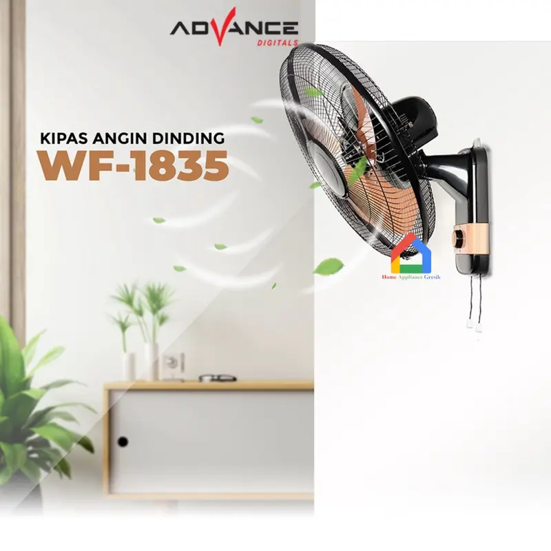 Kipas Angin Advance Dinding Besi WF1835 18 Inch / Advance Kipas Angin WF1835 2