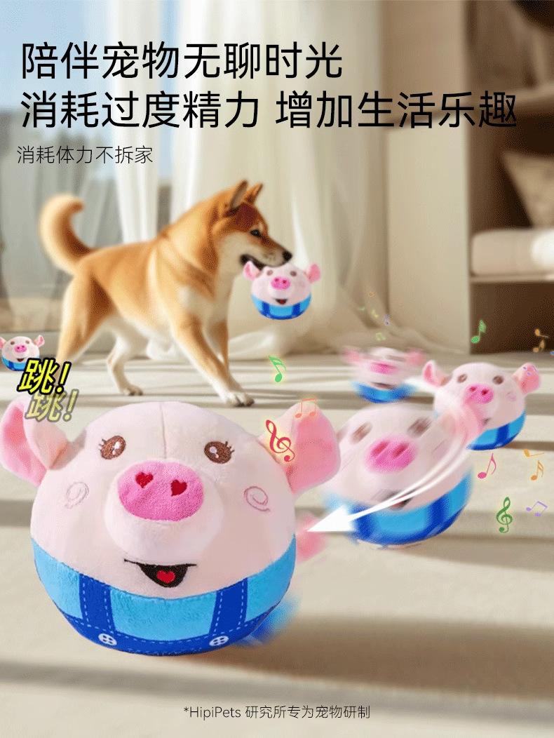 Product Introduction of Đồ Chơi Cho Chó, Bóng Nhảy Nhồi Bông Chạy Điện, Tự Hài Hước Bằng Giọng Nói, Dễ Phai, Dụng Cụ Hữu Ích, Có Thể Sạc Lại, Hát Và Nảy, Chống Cắn, Búp Bê 7