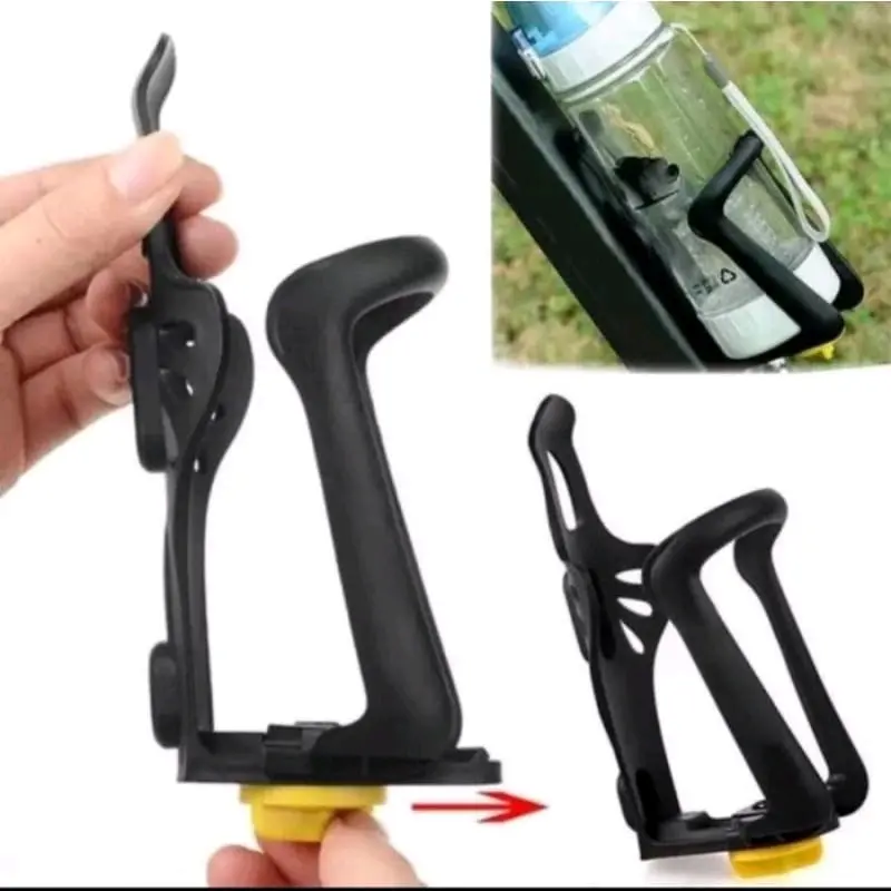 Holder Tempat Botol Minum Stang Motor sepeda Adjustable Bisa distel ukurannya 0