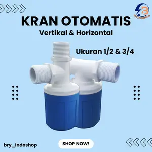 PELAMPUNG KRAN AIR OTOMATIS BAK MANDI 1/2 & 3/4 SENSOR KRAN TANDON AIR